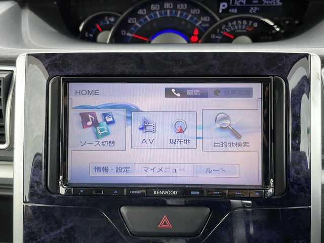 ダイハツ タント カスタム RS トップED SAⅡ 茨城県 2016(平28)年 7.5万km ブラックマイカメタリック (株)IDOMが運営する【じしゃロン水戸店】の自社ローン専用車両になりますこちらは現金またはオートローンご利用時の価格です。自社ローンご希望の方は別途その旨お申付け下さい/社外メモリナビ【MDV-D503】/・DVD再生機能有/・フルセグテレビ/・Bluetooth/両側パワースライドドア/ETC/ドライブレコーダー【DC-DR411】/純正フロアマット/純正15インチアルミホイール/スマートキー/スペアキー/スマートアシスト/盗難防止装置