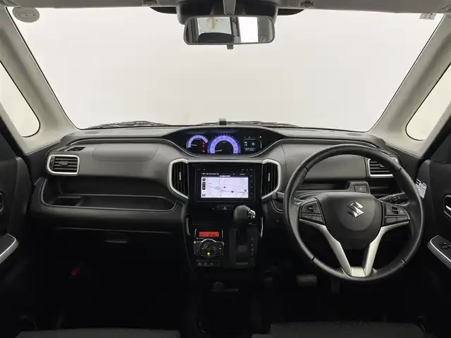 スズキ ソリオ バンディット HV MV 富山県 2015(平27)年 4.2万km クラッシーブラウンM 衝突軽減ブレーキ/レーンキープ/運転席シートヒーター /純正ナビ/　　ーーCD フルセグTV bluetooth AppleCarPlay/360度カメラ/ビルトインETC/クルーズコントロール/左パワースライドドア/スマートキー＋プッシュスタート/オートライト/LEDヘッドライト/フォグ/純正マット/保証書/スペアキー