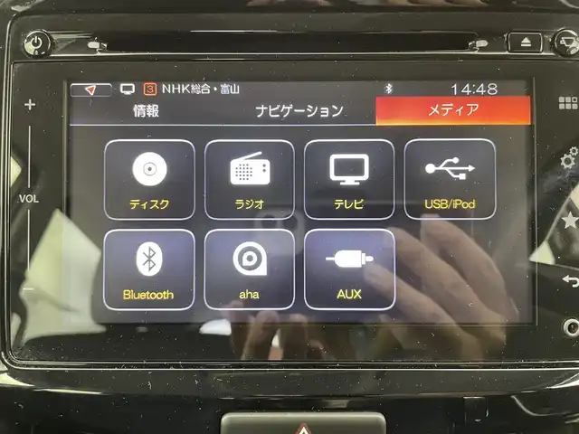 スズキ ソリオ バンディット HV MV 富山県 2015(平27)年 4.2万km クラッシーブラウンM 衝突軽減ブレーキ/レーンキープ/運転席シートヒーター /純正ナビ/　　ーーCD フルセグTV bluetooth AppleCarPlay/360度カメラ/ビルトインETC/クルーズコントロール/左パワースライドドア/スマートキー＋プッシュスタート/オートライト/LEDヘッドライト/フォグ/純正マット/保証書/スペアキー