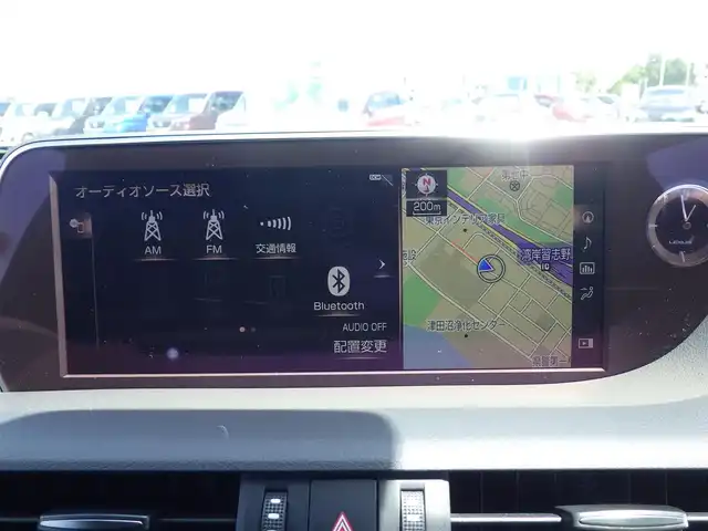 レクサス ＥＳ 300h Fスポーツ 千葉県 2019(令1)年 4.6万km グラファイトブラックガラスフレーク 235/40R19/Lexus Safety System+/・プリクラッシュセーフティ/・レーンディパーチャーアラート/・オートハイビーム/・ブラインドスポットモニター/・RCTA（リヤクロストラフィックアラート）/ムーンルーフ/パワートランクリッド/ブラックレザーシート/前席パワーシート/エアシート/シートヒーター/マークレビンソン/純正SDナビ/地デジTV/【DVD/CD再生機能　Bluetooth接続】/バックカメラ/ドライブレコーダー/革巻きステアリング/ステアリングスイッチ/パドルシフト/ETC（2.0）/3眼LEDヘッドライト/フォグライト/ウインカーミラー/クリアランスソナー/純正19インチアルミホイル/サイド/カーテン/ニーエアバッグ/スマートキー