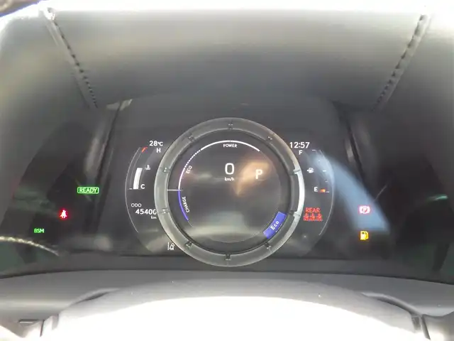 レクサス ＥＳ 300h Fスポーツ 千葉県 2019(令1)年 4.6万km グラファイトブラックガラスフレーク 235/40R19/Lexus Safety System+/・プリクラッシュセーフティ/・レーンディパーチャーアラート/・オートハイビーム/・ブラインドスポットモニター/・RCTA（リヤクロストラフィックアラート）/ムーンルーフ/パワートランクリッド/ブラックレザーシート/前席パワーシート/エアシート/シートヒーター/マークレビンソン/純正SDナビ/地デジTV/【DVD/CD再生機能　Bluetooth接続】/バックカメラ/ドライブレコーダー/革巻きステアリング/ステアリングスイッチ/パドルシフト/ETC（2.0）/3眼LEDヘッドライト/フォグライト/ウインカーミラー/クリアランスソナー/純正19インチアルミホイル/サイド/カーテン/ニーエアバッグ/スマートキー
