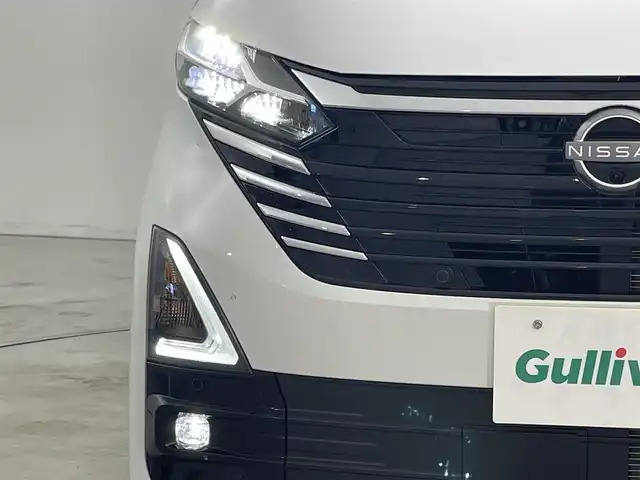 日産 デイズ ハイウェイスターX 福島県 2025(令7)年 0.3万km ホワイトパール 純正９型ナビ（ＢＴ，フルセグＴＶ）　/アラウンドビューモニター　/コーナーセンサー　/エマージェンシーブレーキ　/レーンキープ　/先行車発進お知らせ　/アイドリングストップ　/純正１４インチＡＷ　/ＬＥＤヘッドライト