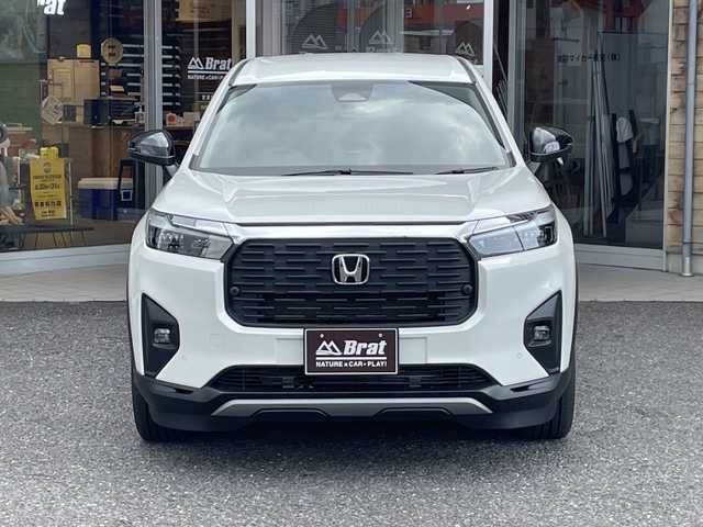 ホンダ ＷＲ－Ｖ Z ブラックスタイル 福島県 2025(令7)年 0.1千km プラチナホワイトパール カーテンエアバック/オートクルーズコントロール/Wエアコン/Bluetooth/USB入力端子/スマートキー/ハーフレザーシート/オートライト/LEDヘッドライト/フロントフォグランプ/純正AW/MTモード付/禁煙車/登録済未使用車/衝突被害軽減ブレーキ/横滑り防止/レーンキープアシスト/アクセル踏み間違い防止装置/オートマチックハイビーム/盗難防止装置