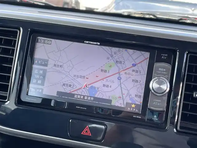 日産 デイズ ルークス ハイウェイスターX 滋賀県 2017(平29)年 5.5万km オーシャンブルーP 純正ナビ/(CD/DVD/フルセグ)/アラウンドビューモニター/ETC/片側電動スライド/LEDヘッドライト/オートライト/スマートキー/プッシュスタート