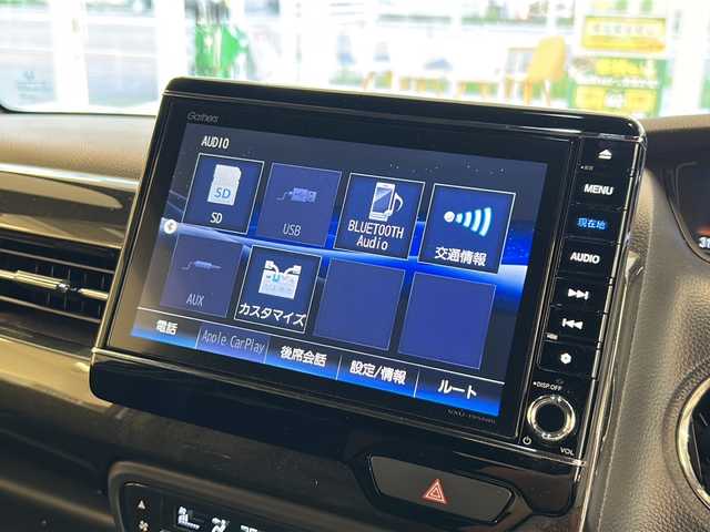 ホンダ Ｎ ＢＯＸ カスタム G L ターボ ホンダセンシング 岐阜県 2020(令2)年 6.2万km プラチナホワイトパール 純正8インチナビゲーション/バックモニター/フルセグテレビ/Bluetooth/CD・DVD再生/ETC/前後ドライブレコーダー/ホンダセンシング/追従クルーズコントロール/車線逸脱防止/両側パワースライドドア/スマートキー/プッシュスタート/スペアキー/オートエアコン/ハーフレザーシート/前席シートヒーター/LEDヘッドライト/オートライト/純正フロアマット/純正アルミホイール