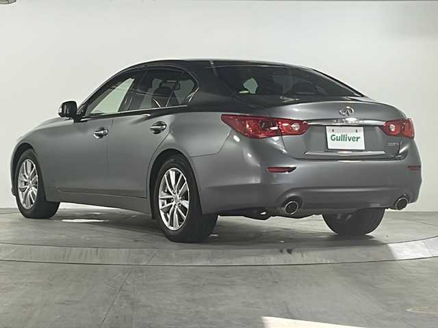 日産 スカイライン 200GT－t タイプP 広島県 2017(平29)年 7.3万km ダークメタルグレー 純正ナビ/Bluetooth/CD/DVD/USB/フルセグTV/アランドビューカメラ/ビルトインETC/前後ドライブレコーダー/レザーシート/シートヒーター/パワーシート/アダプティブクルーズコントロール/LEDオートライト/フォグランプ/純正17インチアルミホイール/純正フロアマット/ドアバイザー/スマートキー/ABS/レーンキープアシスト/横滑り防止装置/衝突被害軽減ブレーキ