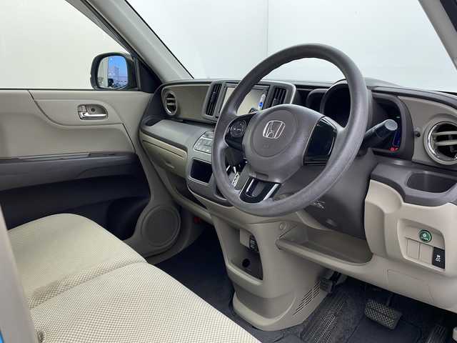 ホンダ Ｎ ＯＮＥ G Lパッケージ 栃木県 2014(平26)年 5.7万km イノセントブルーメタリック 純正Gathersナビ/　ワンセグ/FM/AM/CD/DVD/Bluetooth/バックカメラ/アイドリングストップシステム/HIDヘッドランプ/オートライト/ETC/プッシュスタート/スマートキー/保証書/取扱説明書/スペアキー１本