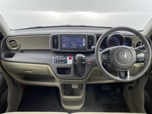 ホンダ Ｎ ＯＮＥ G Lパッケージ 栃木県 2014(平26)年 5.7万km イノセントブルーメタリック 純正Gathersナビ/　ワンセグ/FM/AM/CD/DVD/Bluetooth/バックカメラ/アイドリングストップシステム/HIDヘッドランプ/オートライト/ETC/プッシュスタート/スマートキー/保証書/取扱説明書/スペアキー１本