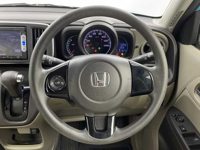 ホンダ Ｎ ＯＮＥ G Lパッケージ 栃木県 2014(平26)年 5.7万km イノセントブルーメタリック 純正Gathersナビ/　ワンセグ/FM/AM/CD/DVD/Bluetooth/バックカメラ/アイドリングストップシステム/HIDヘッドランプ/オートライト/ETC/プッシュスタート/スマートキー/保証書/取扱説明書/スペアキー１本