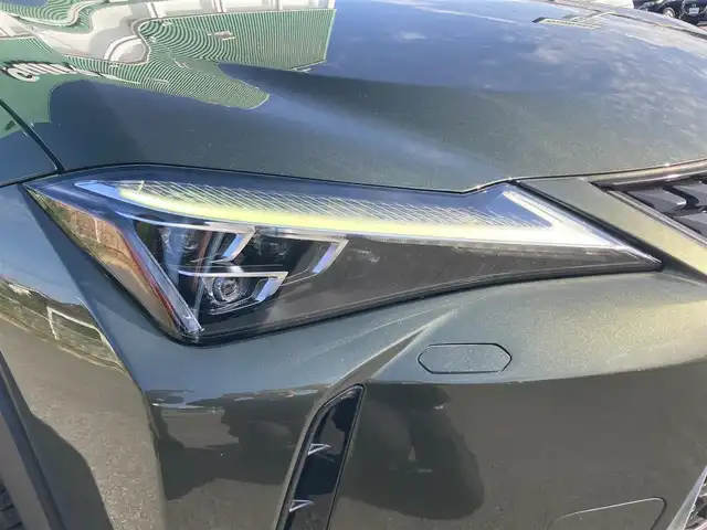 レクサス ＵＸ 250h バージョンL 福岡県 2019(平31)年 5.8万km 緑 純正ナビ（FM・AM・BT・DISC）/ブラインドスポットモニター/前席シートヒーター/前席パワーシート/ステアリングヒーター/ワイヤレス充電器/パワーバックドア/クルーズコントロール/セーフティシステムプラス/ブレーキホールド/パーキングサポートブレーキ