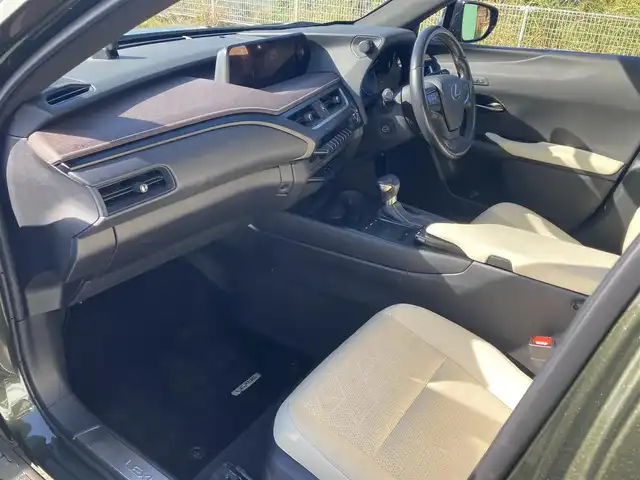 レクサス ＵＸ 250h バージョンL 福岡県 2019(平31)年 5.8万km 緑 純正ナビ（FM・AM・BT・DISC）/ブラインドスポットモニター/前席シートヒーター/前席パワーシート/ステアリングヒーター/ワイヤレス充電器/パワーバックドア/クルーズコントロール/セーフティシステムプラス/ブレーキホールド/パーキングサポートブレーキ