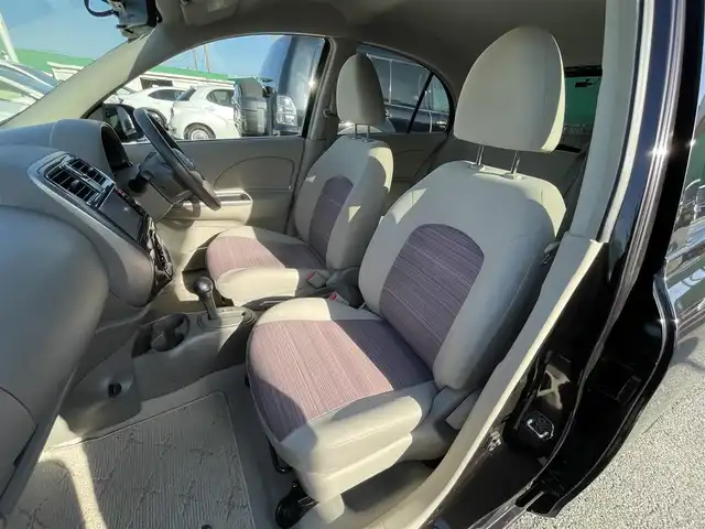 日産 マーチ ボレロ 千葉県 2013(平25)年 6万km ナイトベールパープル 純正SDナビ【MM113D-W】/バックカメラ/インテリジェントキー/ヘッドライトレベライザー/純正14インチアルミホイール/本革巻きステアリング/社外ドライブレコーダー/ETC/オートライト/アイドリングストップ/新車時保証書＆取扱説明書