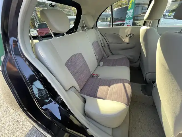 日産 マーチ ボレロ 千葉県 2013(平25)年 6万km ナイトベールパープル 純正SDナビ【MM113D-W】/バックカメラ/インテリジェントキー/ヘッドライトレベライザー/純正14インチアルミホイール/本革巻きステアリング/社外ドライブレコーダー/ETC/オートライト/アイドリングストップ/新車時保証書＆取扱説明書