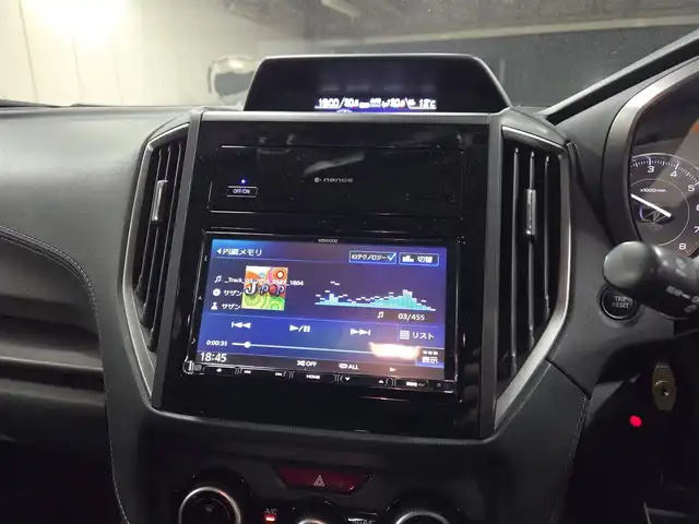 スバル インプレッサ スポーツ 2．0i－S アイサイト 鹿児島県 2019(令1)年 7.2万km クリスタルブラックシリカ 4WD/ケンウッドナビTV/バックカメラ/ドライブレコーダー/全車速追従機能付クルーズコントロール/アイサイトコアテクノロジー/・衝突被害軽減ブレーキ/・後退時自動ブレーキシステム/・車線逸脱警報/・前後誤発進抑制制御/ステアリング連動LEDヘッドランプ/フロントフォグランプ/革巻きステアリング/パドルシフト/前席パワーシート/純正18インチアルミホイール/スマートキー/プッシュエンジンスタート/禁煙車