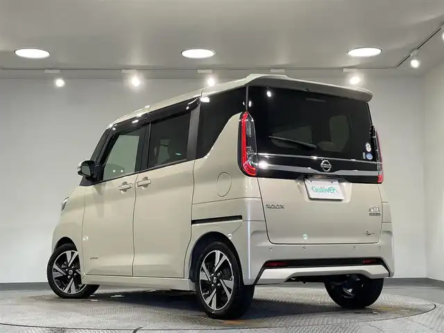 日産 ルークス HWS Gターボ プロパイロットED 愛知県 2021(令3)年 5.2万km フローズンバニラパール 純正ナビ(Bluetooth/CD/DVD/USB/SD/フルセグ)/ワンオーナー/アラウンドビューモニター/レーダークルーズコントロール/衝突軽減ブレーキ/両側パワースライドドア/前後コーナーセンサー/LEDヘッドライト/フォグライト/ビルトインETC/前後ドライブレコーダー/電動パーキングブレーキ/オートブレーキホールド/純正15インチアルミホイール/純正フロアマット/純正ドアバイザー