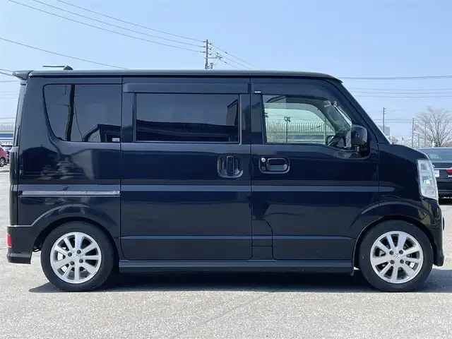 スズキ エブリィ ワゴン PZターボ 道央・札幌 2020(令2)年 8.5万km ブルーイッシュブラックパール3 ４WD/社外ダウンサス/社外SDナビ/CD/DVD/BD/BT/フルセグ/衝突被害軽減ブレーキ/横滑り防止装置/レーンキープアシスト/リヤパーキングセンサー/バックカメラ/ETC/ドライブレコーダー/片側パワースライドドア/D席シートヒーター/革巻きステアリング/ステアリングリモコン/プッシュスタート/スマートキー/HIDヘッドライト/オートライト/フォグランプ/電動格納ミラー/ヒーテッドドアミラー/ウィンカーミラー/純正フロアマット/ドアバイザー/純正サスペンション積込