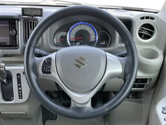 スズキ エブリィ ワゴン PZターボ 道央・札幌 2020(令2)年 8.5万km ブルーイッシュブラックパール3 ４WD/社外ダウンサス/社外SDナビ/CD/DVD/BD/BT/フルセグ/衝突被害軽減ブレーキ/横滑り防止装置/レーンキープアシスト/リヤパーキングセンサー/バックカメラ/ETC/ドライブレコーダー/片側パワースライドドア/D席シートヒーター/革巻きステアリング/ステアリングリモコン/プッシュスタート/スマートキー/HIDヘッドライト/オートライト/フォグランプ/電動格納ミラー/ヒーテッドドアミラー/ウィンカーミラー/純正フロアマット/ドアバイザー/純正サスペンション積込