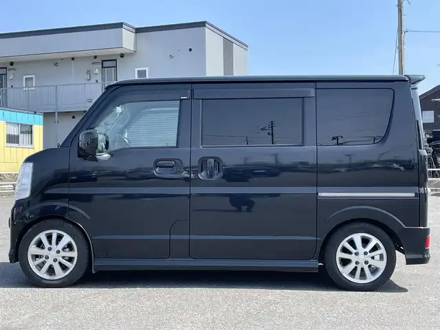 スズキ エブリィ ワゴン PZターボ 道央・札幌 2020(令2)年 8.5万km ブルーイッシュブラックパール3 ４WD/社外ダウンサス/社外SDナビ/CD/DVD/BD/BT/フルセグ/衝突被害軽減ブレーキ/横滑り防止装置/レーンキープアシスト/リヤパーキングセンサー/バックカメラ/ETC/ドライブレコーダー/片側パワースライドドア/D席シートヒーター/革巻きステアリング/ステアリングリモコン/プッシュスタート/スマートキー/HIDヘッドライト/オートライト/フォグランプ/電動格納ミラー/ヒーテッドドアミラー/ウィンカーミラー/純正フロアマット/ドアバイザー/純正サスペンション積込