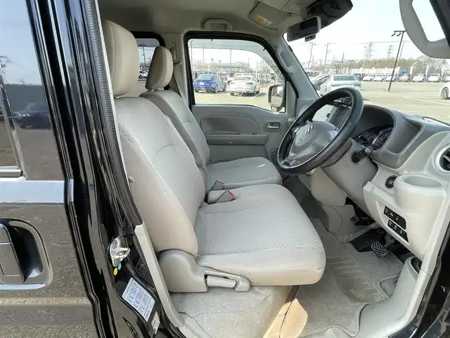スズキ エブリィ ワゴン PZターボ 道央・札幌 2020(令2)年 8.5万km ブルーイッシュブラックパール3 ４WD/社外ダウンサス/社外SDナビ/CD/DVD/BD/BT/フルセグ/衝突被害軽減ブレーキ/横滑り防止装置/レーンキープアシスト/リヤパーキングセンサー/バックカメラ/ETC/ドライブレコーダー/片側パワースライドドア/D席シートヒーター/革巻きステアリング/ステアリングリモコン/プッシュスタート/スマートキー/HIDヘッドライト/オートライト/フォグランプ/電動格納ミラー/ヒーテッドドアミラー/ウィンカーミラー/純正フロアマット/ドアバイザー/純正サスペンション積込