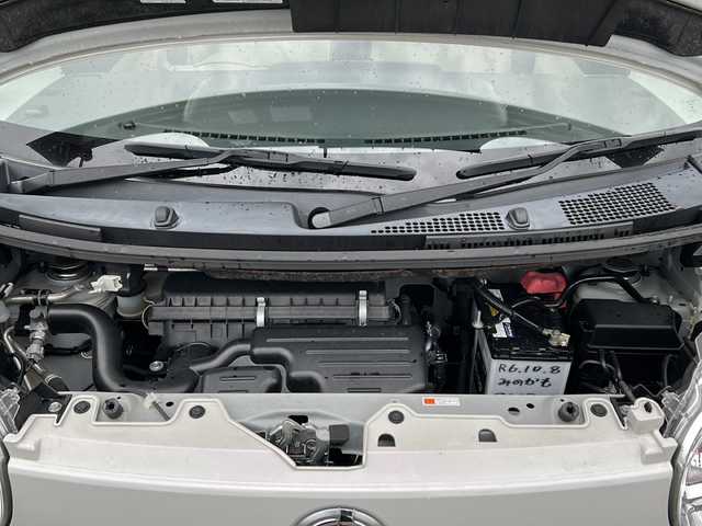 ダイハツ ムーヴ キャンバス G メイクアップ リミテッド　SAⅢ 山口県 2022(令4)年 7.1万km パールホワイトⅢ/ナチュラルベージュマイカメタリック 2トーン 社外SDナビ【AVN-RB87】/Bluetooth接続/CD、DVD、SD再生機能/AM/FM/バックカメラ/全周囲カメラ/両側パワースライドドア/シートヒーター【D席のみ】/ETC/アイドリングストップ/ステアリングスイッチ/スマートキー/プッシュスタート/パーキングアシスト/レーンキープアシスト/盗難防止装置/衝突被害軽減システム