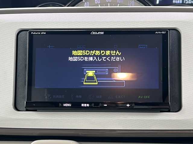 ダイハツ ムーヴ キャンバス G メイクアップ リミテッド　SAⅢ 山口県 2022(令4)年 7.1万km パールホワイトⅢ/ナチュラルベージュマイカメタリック 2トーン 社外SDナビ【AVN-RB87】/Bluetooth接続/CD、DVD、SD再生機能/AM/FM/バックカメラ/全周囲カメラ/両側パワースライドドア/シートヒーター【D席のみ】/ETC/アイドリングストップ/ステアリングスイッチ/スマートキー/プッシュスタート/パーキングアシスト/レーンキープアシスト/盗難防止装置/衝突被害軽減システム