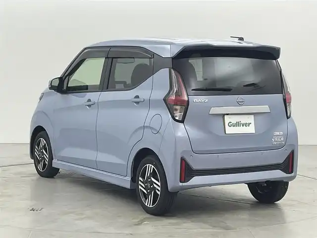 日産 デイズ HWS X プロパイロットED 福島県 2025(令7)年 0.1万km 青 純正９型ナビ（ＢＴ，フルセグＴＶ）　/アラウンドビューモニター　/ＥＴＣ２．０　/ナビ連動前後ドライブレコーダー　/プロパイロット　/コーナーセンサー　/エマージェンシーブレーキ　/レーンキープ　/ＢＳＷ　/先行車発進お知らせ　/道路標識表示　/アイドリングストップ　/純正１４インチアルミホイール　/LEDヘッドライト