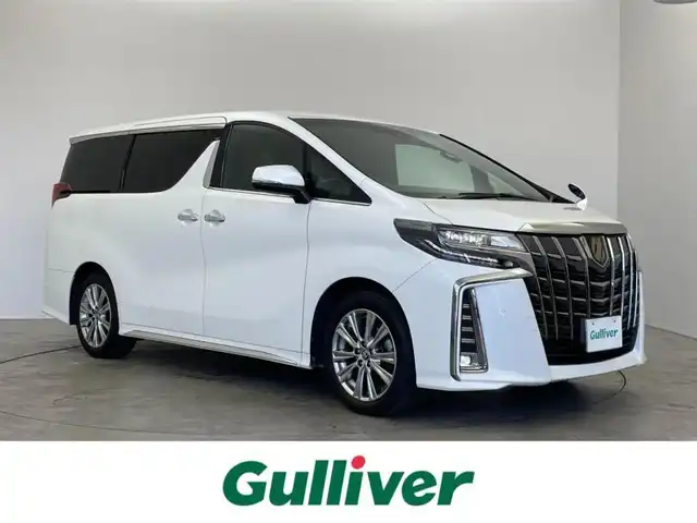 トヨタ アルファード S タイプゴールドⅡ 埼玉県 2022(令4)年 5.7万km ホワイトパールクリスタルシャイン 純正ディスプレイオーディオ　フリップダウンモニター　バックカメラ　ＤＶＤ再生　三眼ＬＥＤ　セーフティセンス　レーダークルーズコントロール　ビルトインＥＴＣ２．０　ＡＣ１００Ｖ　ハーフレザー　純正アルミ