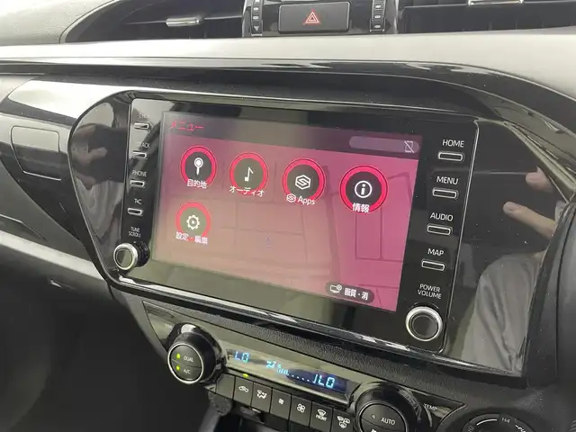 トヨタ ハイラックス Z GRスポーツ 福井県 2022(令4)年 2.1万km スーパーホワイトⅡ 純正ディスプレイオーディオ/【AM/FM/Bluetooth/フルセグTV】/全方位カメラ/ETC/衝突軽減ブレーキ/クルーズコントロール/車線逸脱警報機能/プッシュスタート/スマートキー/スペアキー/オートライト/LEDヘッドライド/LEDフォグライト/コーナーセンサー/アイドリングストップ