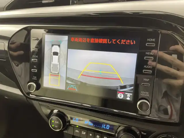 トヨタ ハイラックス Z GRスポーツ 福井県 2022(令4)年 2.1万km スーパーホワイトⅡ 純正ディスプレイオーディオ/【AM/FM/Bluetooth/フルセグTV】/全方位カメラ/ETC/衝突軽減ブレーキ/クルーズコントロール/車線逸脱警報機能/プッシュスタート/スマートキー/スペアキー/オートライト/LEDヘッドライド/LEDフォグライト/コーナーセンサー/アイドリングストップ