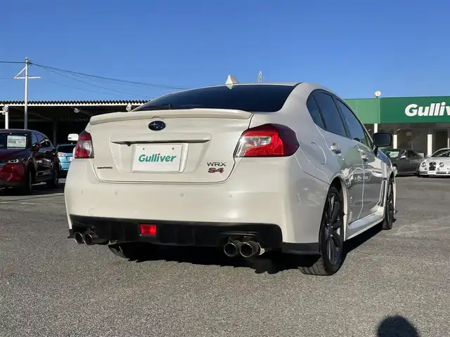 スバル ＷＲＸ Ｓ４ 2．0GT アイサイト 千葉県 2017(平29)年 4.3万km クリスタルホワイトP STiエアロ/アイサイト/・衝突軽減ブレーキ/・レーンキープアシスト/・後退速度リミッター/・先行車発進お知らせ/・アイサイトアシストモニター/・リバースオートマチックブレーキ/・アダプティブクルーズコントロール/社外8インチSDナビ【AVIC-RL900】/・CD/DVD/MSV/Bluetooth/フルセグTV/バックカメラ/前席パワーシート/前席シートヒーター/コーナーセンサー/純正LEDヘッドライト/フォグランプ/純正18インチアルミホイール/パドルシフト/オートブレーキホールド/社外前後ドライブレコーダー【KZR-S100W】/ETC/本革巻きステアリング/新車時保証書＆取扱説明書