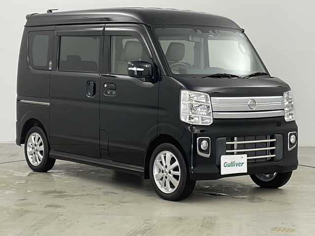 日産 ＮＶ１００クリッパー リオ G 道央・札幌 2019(令1)年 2.5万km ブルーイッシュブラック ・ワンオーナー/・純正ナビ&TV&CD&DVD&SD&BT/・エマージェンシーブレーキ/・バックカメラ/・両側パワースライドドア/・ETC/・スマートキー/・社外前後ドライブレコーダー/・シートヒーターD席/・衝突軽減ブレーキ/・レーンキープアシスト/・コーナーセンサー/・オートマチックハイビーム/・LEDヘッドライト/・LEDフォグライト/・オートステップ/・ハイルーフ