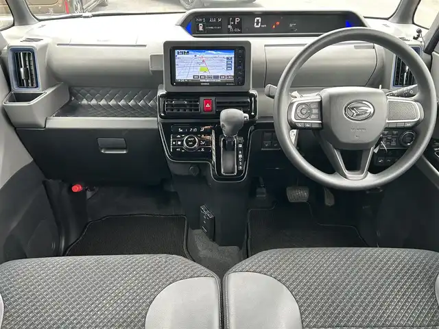 ダイハツ タント カスタム X セレクション 島根県 2020(令2)年 5.6万km プラムブラウンクリスタルマイカ 社外メモリナビ　/地デジ　/ＤＶＤ再生　/Ｂｌｕｅｔｏｏｔｈ接続　/バックカメラ　/両側パワースライド　/前方ドライブレコーダー　/ＥＴＣ　/前席シートヒーター　/前後コーナーセンサー　/衝突軽減ブレーキ/アイドリングストップ/D/ N席後席モニター　/スマートキー　/プッシュスタート/純正LEDヘッドライト/純正フロアマット/純正１４インチアルミホイール