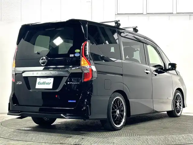 日産 セレナ e－パワー ハイウェイスター V 大阪府 2020(令2)年 4.4万km ダイヤモンドブラック ProPILOT 純正10incナビ(フルセグ/DVD再生/Bluetooth) 360カメラ ETC 後席モニター 革シート 衝突軽減 レーダークルコン クリアランスソナー パークアシスト ドラレコ