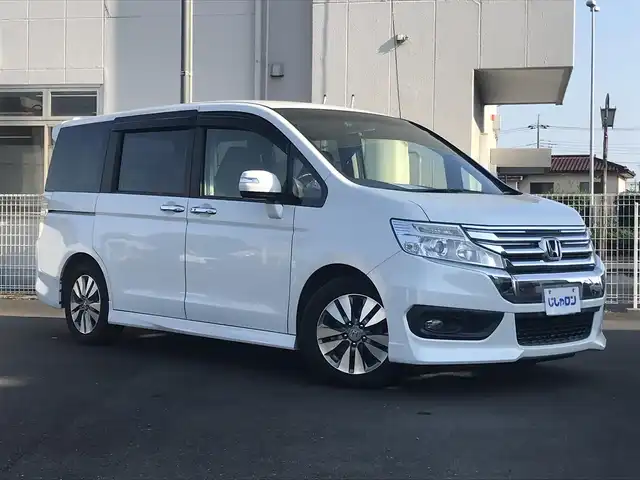ホンダ ステップワゴン スパーダ Z インターナビセレ 栃木県 2012(平24)年 8万km ホワイトオーキッドパール 株)IDOMが運営する【じしゃロン小山店】の自社ローン専用車両になります。こちらは現金またはオートローンご利用時の価格です。自社ローンご希望の方は別途その旨お申付け下さい//純正フルセグナビ/（CD/DVD/AM/FMラジオ）/スマートキー/バックカメラ/ＥＴＣ/両側パワースライドドア/フリップダウンモニター/ドライブレコーダー/パドルシフト/ステアリングリモコン/電動格納ドアミラー/パワーウインドウ/防眩ミラー/オートライト