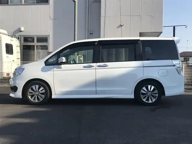 ホンダ ステップワゴン スパーダ Z インターナビセレ 栃木県 2012(平24)年 8万km ホワイトオーキッドパール 株)IDOMが運営する【じしゃロン小山店】の自社ローン専用車両になります。こちらは現金またはオートローンご利用時の価格です。自社ローンご希望の方は別途その旨お申付け下さい//純正フルセグナビ/（CD/DVD/AM/FMラジオ）/スマートキー/バックカメラ/ＥＴＣ/両側パワースライドドア/フリップダウンモニター/ドライブレコーダー/パドルシフト/ステアリングリモコン/電動格納ドアミラー/パワーウインドウ/防眩ミラー/オートライト
