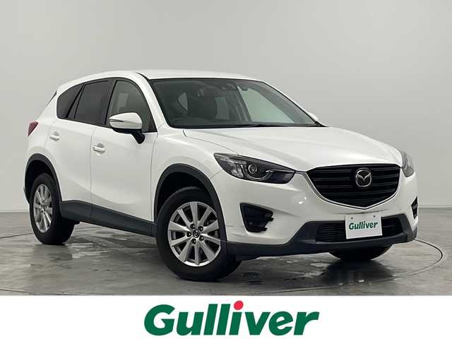 マツダ ＣＸ－５ XD Lパッケージ 群馬県 2015(平27)年 5.9万km クリスタルホワイトパールマイカ 純正ナビ　フルセグＴＶ　バックカメラ　レザーシート　シートヒーター　パワーシート　アダプティブクルーズコントロール　衝突被害軽減ブレーキ　ＢＳＭ　電動パーキングブレーキ　ＬＥＤヘッドライト　禁煙車