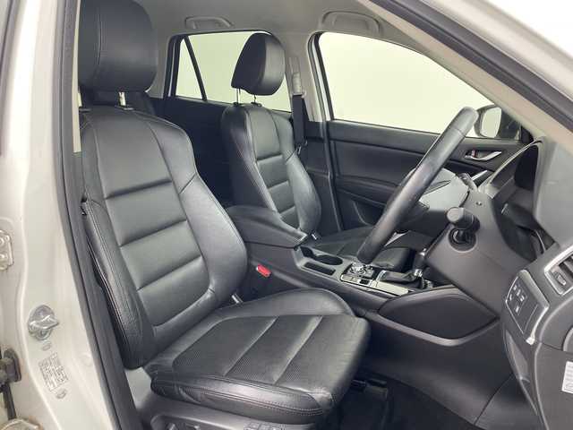 マツダ ＣＸ－５ XD Lパッケージ 群馬県 2015(平27)年 5.9万km クリスタルホワイトパールマイカ 純正ナビ　フルセグＴＶ　バックカメラ　レザーシート　シートヒーター　パワーシート　アダプティブクルーズコントロール　衝突被害軽減ブレーキ　ＢＳＭ　電動パーキングブレーキ　ＬＥＤヘッドライト　禁煙車