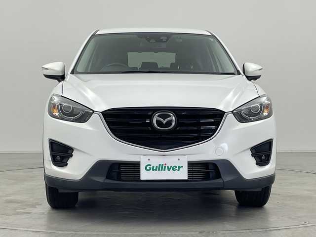 マツダ ＣＸ－５ XD Lパッケージ 群馬県 2015(平27)年 5.9万km クリスタルホワイトパールマイカ 純正ナビ　フルセグＴＶ　バックカメラ　レザーシート　シートヒーター　パワーシート　アダプティブクルーズコントロール　衝突被害軽減ブレーキ　ＢＳＭ　電動パーキングブレーキ　ＬＥＤヘッドライト　禁煙車