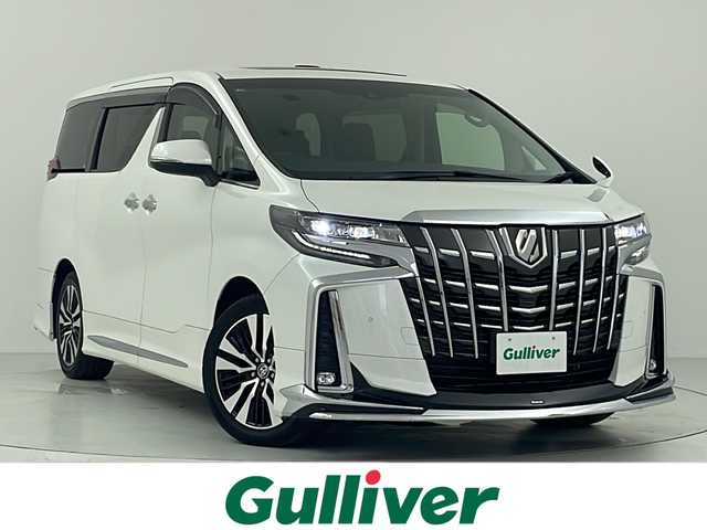 トヨタ アルファード S Cパッケージ 大阪府 2022(令4)年 4.2万km ホワイトパールクリスタルシャイン ワンオーナー/サンルーフ/モデリスタフルエアロ/9型ディスプレイオーディオ/・ナビ機能/・フルセグTV/・Bluetooth/・CD/・DVD/後席モニター/バックカメラ/ドラレコ/デジタルインナーミラー/ETC/両側電動ドア/電動リアゲート/レザーシート/前席パワーシート/前席シートヒーター/前席エアーシート/オットマン/シートメモリー/ハンドルヒーター/前後コーナーセンサー/レーダークルーズコントロール/プリクラッシュセーフティー/ドライバー異常時対応システム/横滑り防止装置/レーントレーシングアシスト/ロードサインアシスト/オートマチックハイビーム/盗難防止装置/電格ウィンカーミラー/フォグランプ/スマートキー/スペアキー