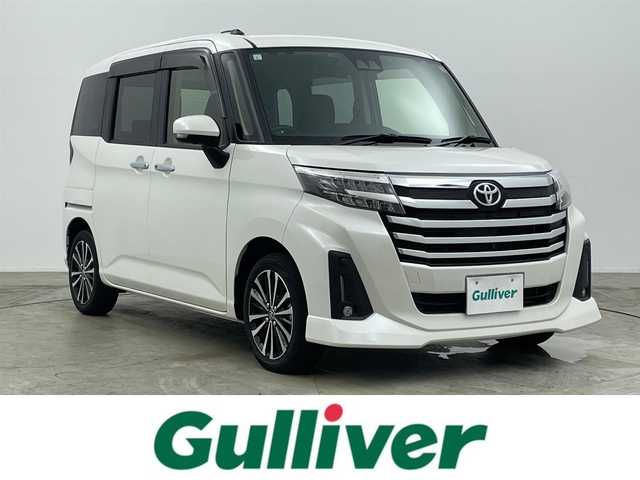 トヨタ ルーミー カスタムG－T 岡山県 2023(令5)年 3.6万km パールホワイトⅢ ワンオーナー		/純正９インチナビ/【ナビ/フルセグ/Bluetooth/DVD/】	/パノラミックビューモニター/追従型クルーズコントロール	/オートハイビーム	/LEDヘッドライト（AUTO機能付き）	/ビルトインETC	/前席シートヒーター	/運転席パワーシート	/衝突軽減ブレーキシステム	/車線逸脱防止システム	/横滑り防止装置	/踏み間違い防止装置/純正15インチアルミ	/コーナーセンサー（前後）	/純正フロアマット	/ステアリングスイッチ	/ISOFIX/チルトステアリング/シートリフター/シートバックテーブル/ウィンカーミラー/ドアバイザー	/プッシュスタート	/取扱説明書	/新車保証書/スペアキー×１