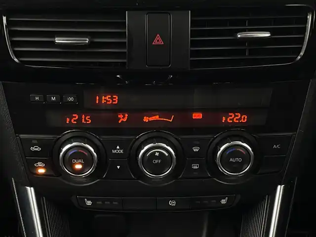 マツダ ＣＸ－５ XD Lパッケージ 新潟県 2014(平26)年 6.7万km ジェットブラックマイカ ４WD/サンルーフ/i-ACTIVSENSE/社外SDナビ/　　AM/FM/BT/CD/バック/サイドモニター/クルーズコントロール/HIDオートライト/前席シートヒーター/純正19インチアルミホイール付/アイドリングストップ/デジタルインナーミラー/フロアマット/ドアバイザー/スペアキー/スマートキー/ETC