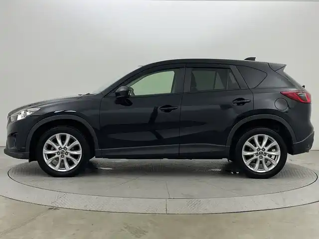 マツダ ＣＸ－５ XD Lパッケージ 新潟県 2014(平26)年 6.7万km ジェットブラックマイカ ４WD/サンルーフ/i-ACTIVSENSE/社外SDナビ/　　AM/FM/BT/CD/バック/サイドモニター/クルーズコントロール/HIDオートライト/前席シートヒーター/純正19インチアルミホイール付/アイドリングストップ/デジタルインナーミラー/フロアマット/ドアバイザー/スペアキー/スマートキー/ETC