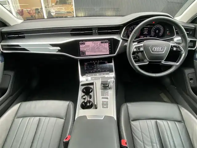 アウディ Ａ７ SB 55TFSIクワトロ デビューパッケージ 福岡県 2019(平31)年 3.8万km グレイシアホワイトメタリック アシスタンスパッケージ/レーザーライトパッケージ/リアコンフォートパッケージ/アダプティブクルーズコントロール/アウディサイドアシスト/アウディプレセンス/バーチャルコックピット/純正ナビ/フルセグTV/Bluetooth/Applecarplay/androidauto/サラウンドビューカメラ/黒革シート/全席シートヒーター/純正２０インチアルミホイール/純正ドライブレコーダー/ＥＴＣ