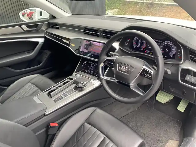 アウディ Ａ７ SB 55TFSIクワトロ デビューパッケージ 福岡県 2019(平31)年 3.8万km グレイシアホワイトメタリック アシスタンスパッケージ/レーザーライトパッケージ/リアコンフォートパッケージ/アダプティブクルーズコントロール/アウディサイドアシスト/アウディプレセンス/バーチャルコックピット/純正ナビ/フルセグTV/Bluetooth/Applecarplay/androidauto/サラウンドビューカメラ/黒革シート/全席シートヒーター/純正２０インチアルミホイール/純正ドライブレコーダー/ＥＴＣ