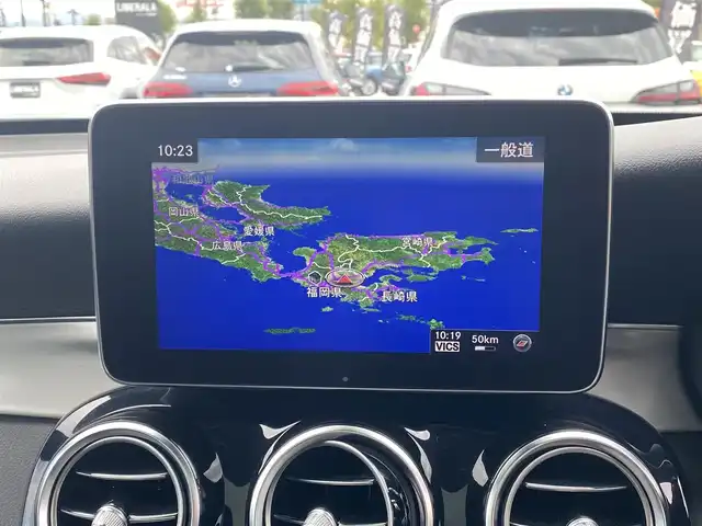 メルセデス・ベンツ ＧＬＣ２２０ d 4マチックスポーツ 本革 福岡県 2019(平31)年 4.5万km オブシディアンブラック ・1オーナー/・サンルーフ/・アダプティブクルーズコントロール/・純正ナビ/Bluetooth/USB/・全方位カメラ/・黒革シート/シートヒーター/・フルセグ/・ETC/・純正19AW/・LEDライト/・取扱説明書/・スペアキー