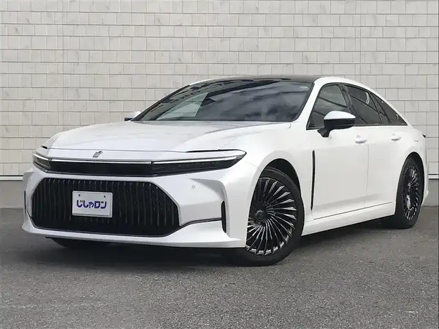 トヨタ クラウン Z 栃木県 2024(令6)年 3.3万km プレシャスホワイトパール 株)IDOMが運営する【じしゃロン小山店】の自社ローン専用車両になります。こちらは現金またはオートローンご利用時の価格です。自社ローンご希望の方は別途その旨お申付け下さい//ワンオーナー/禁煙車/純正１２．３インチディスプレイオーディオ/(Bluetooth)/(ApplecarPlay)/(Milacast)/トヨタプレミアムサウンドシステム/スマートキー/プッシュスタート/バックカメラ/全方位カメラ/ＥＴＣ２．０/レーダークルーズコントロール/プリクラッシュセーフティ/レーンキープアシスト/コーナーセンサー/ブラインドスポットモニター/ロードサインアシスト/プロアクティブドライビングアシスト/パーキングサポートブレーキ/パワーシート/シートメモリー/シートヒーター/エアシート/ステアリングヒーター/リフレッシュシート/TPMS/外部給電アタッチメント/アクセサリーコンセント(１００V)/ハンズフリーパワートランクリッド/リアサンシェード/リアマルチオペレーションパネル/デジタルインナーミラー/ステアリングリモコン/オートマチックハイビーム