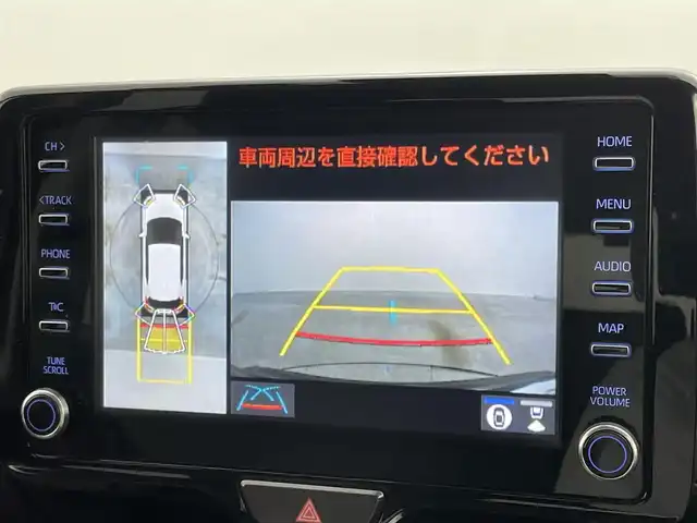 トヨタ ヤリスクロス Z 岡山県 2021(令3)年 2.1万km ブラックマイカ 純正８インチディスプレイオーディオ　/【BT/USB/フルセグ/Carplay】/パノラミックビューモニター/TVキャンセラー/ビルトインＥＴＣ　/シートヒーター　前席/ＬＥＤヘッドライト　/レーダークルーズコントロール　/ドライブレコーダー　前後/ブラインドスポットモニター　/コーナーセンサー　前後　/パワーシート　運転席/スペアキー×1/禁煙車/オートハイビーム/オートブレーキホールド/純正フロアマット/踏み間違い防止/ドアバイザー/新車保証書