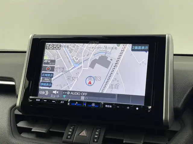 トヨタ ＲＡＶ４ アドベンチャー 埼玉県 2022(令4)年 2.3万km アーバンカーキ ＪＡＯＳエアロ　ムーンルーフ　ＡＬＰＩＮＥ９インチナビ　バックカメラ　ＢＳＭ　ビルトインＥＴＣ２．０　前後ドラレコ　レーダークルーズ　ステアリングヒーター　シートヒーター　ベンチレーション　ＨＤＭＩ