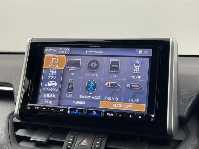 トヨタ ＲＡＶ４ アドベンチャー 埼玉県 2022(令4)年 2.3万km アーバンカーキ ＪＡＯＳエアロ　ムーンルーフ　ＡＬＰＩＮＥ９インチナビ　バックカメラ　ＢＳＭ　ビルトインＥＴＣ２．０　前後ドラレコ　レーダークルーズ　ステアリングヒーター　シートヒーター　ベンチレーション　ＨＤＭＩ