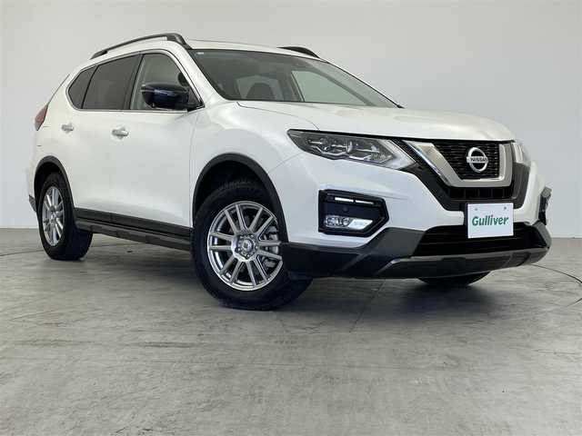 日産 エクストレイル ハイブリッド 20Xi エクストリーマーX 群馬県 2018(平30)年 2.9万km ブリリアントホワイトパール プロパイロット　バノラミックガラスルーフ　アラウンドビューモニター　４ＷＤ　エマージェンシーブレーキ　デジタルインナーミラー　前席シートヒーター　パワーバックドア　電動ブレーキホールド　ルーフレール　オーディオレス